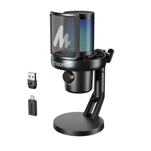 maono DM40 PRO USB Condenser Microphone Black (Juodas) Kondensatorinis Mikrofonas maono DM40 PRO USB Condenser Microphone Black (Juodas) Kondensatorinis Mikrofonas