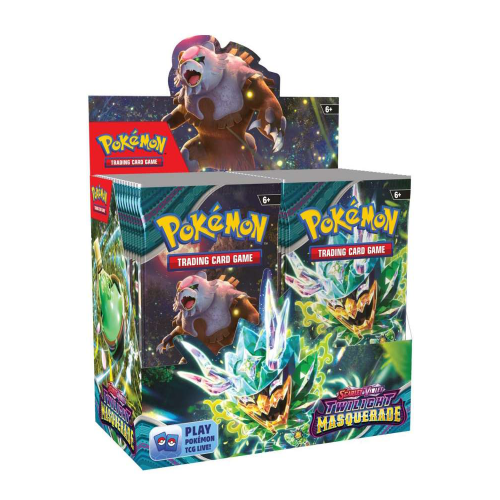 Pokemon TCG - Scarlet & Violet 6 - Twilight Masquerade Booster Box (36 vnt. Booster Packs)