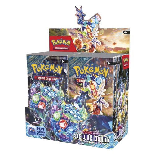 Pokemon TCG - Scarlet & Violet 7 - Stellar Crown Booster Box (36 vnt. Booster Packs)