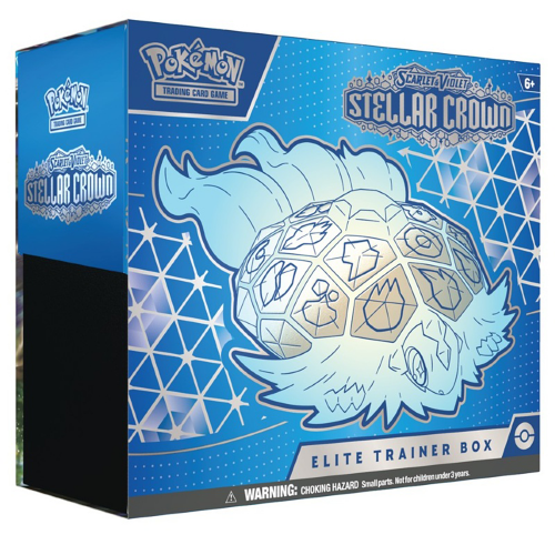 Pokemon TCG - Scarlet & Violet 7 - Stellar Crown Elite Trainer Box