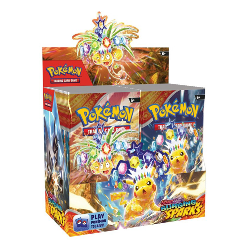 Pokemon TCG - Scarlet & Violet 8 - Surging Sparks Booster Box (36 vnt. Booster Packs)