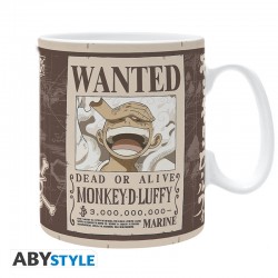 ONE PIECE - Mug (460 ml) Luffy Wanted - Puodelis