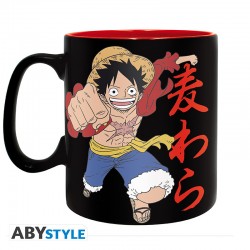 ONE PIECE - Mug (460 ml) Luffy & Skull - Puodelis