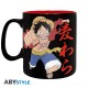 ONE PIECE - Mug (460 ml) Luffy & Skull - Puodelis ONE PIECE - Mug (460 ml) Luffy & Skull - Puodelis