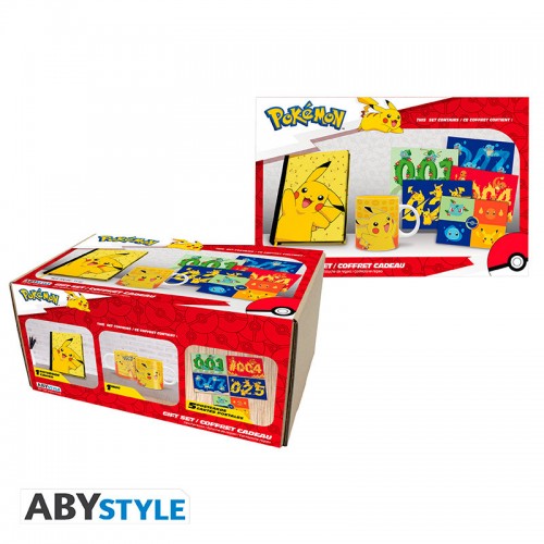 POKEMON - Gift Set Pikachu - Dovanų Komplektas POKEMON - Gift Set Pikachu - Dovanų Komplektas