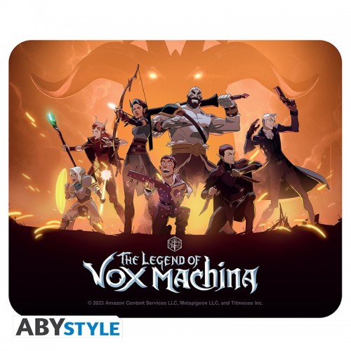 THE LEGEND OF VOX MACHINA - Mousepad (235 x 195 x 3 mm) - Pelės Kilimėlis