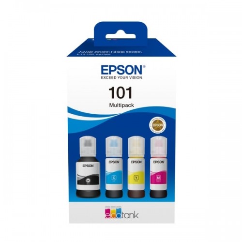 EPSON 101 EcoTank Multipack Ink Bottle (127 + 3 x 70 ml) Rašalai