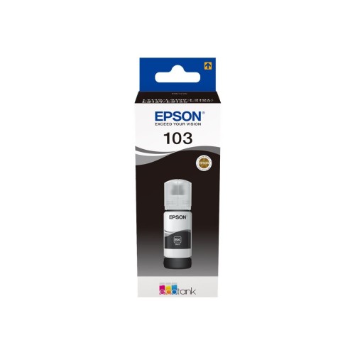 EPSON 103 EcoTank Black Ink Bottle (65 ml) Rašalas EPSON 103 EcoTank Black Ink Bottle (65 ml) Rašalas