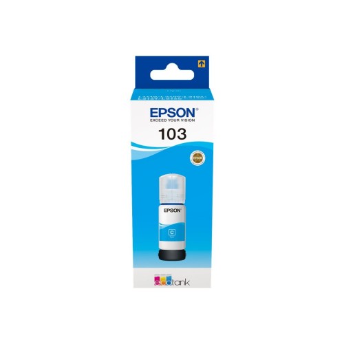 EPSON 103 EcoTank Cyan Ink Bottle (65 ml) Rašalas
