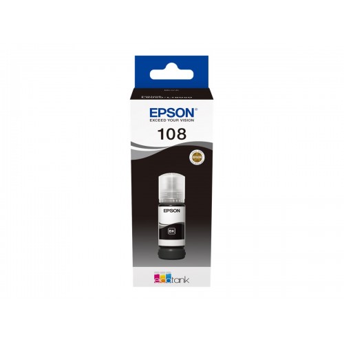 EPSON 108 EcoTank Black Ink Bottle (70 ml) Rašalas