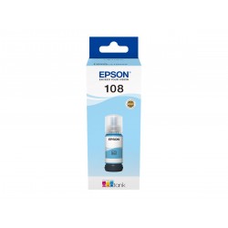 EPSON 108 EcoTank Light Cyan Ink Bottle (70 ml) Rašalas