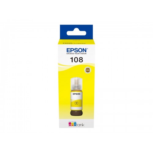 EPSON 108 EcoTank Yellow Ink Bottle (70 ml) Rašalas