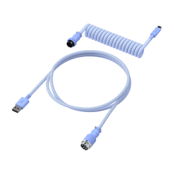 HyperX Coiled Cable - USB Type-C - Light Purple (Violetinis) Klaviatūros Laidas