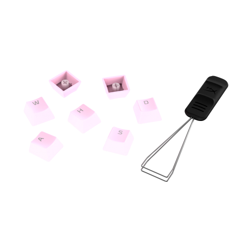 HyperX Double Shot PBT Full Keycap Set | Pink