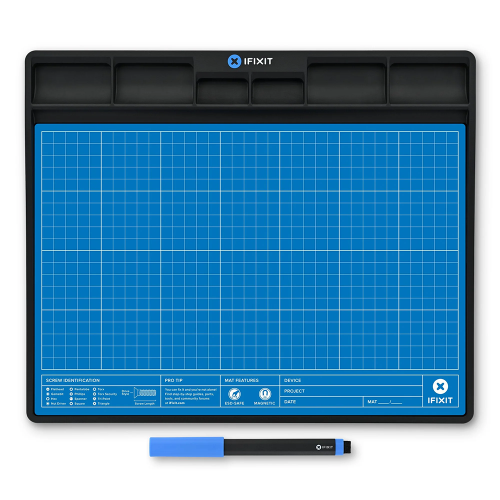 iFixit FixMat Blue (Mėlynas) Magnetinis ESD Kilimėlis