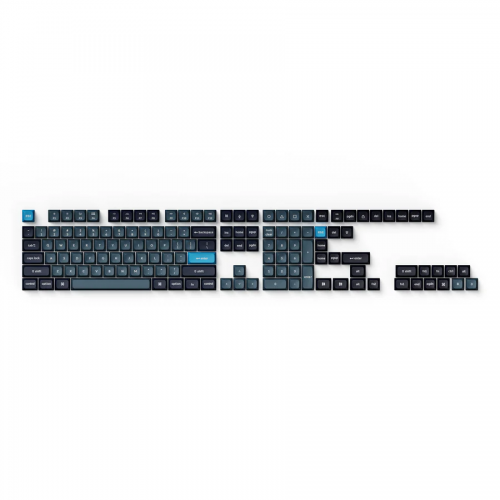 Keychron Double Shot KSA PBT Full Keycap Set | Dark Grey & Greyish Blue