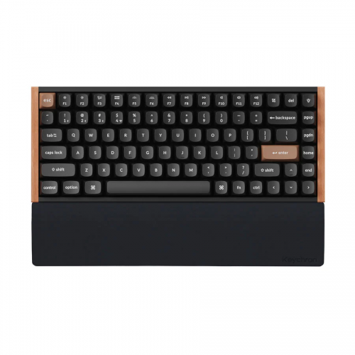 Keychron Silicone Palm Rest PR43 75% (317 x 79.5 x 18 mm) Atrama Riešui