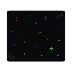 NAVI Crosshair Mousepad (L 460 x 400 x 3mm) (Juodas) Pelės Kilimėlis