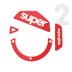 Superglide 2 (Type-C) Glass Skates Logitech G502 Red (Raudoni) Pakaitiniai Mouse Feet