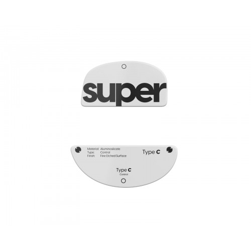 Superglide 1 (Type-S) Glass Skates Pulsar ZywOo The Chosen White (Balti) Pakaitiniai Mouse Feet