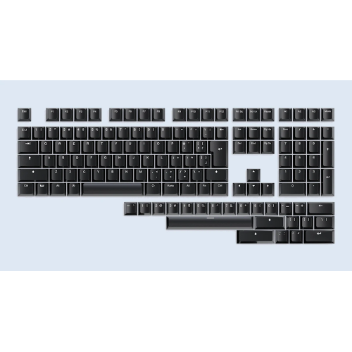 Wooting Dye-sub PBT Keycap Set | Black