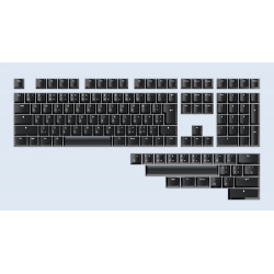 Wooting Dye-sub PBT Keycap Set | Black with Kana