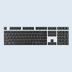 Wooting ABS Full Keycap Set | Black