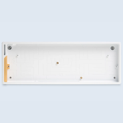 Wooting Alumaze60 Aluminium Case | Just White (Baltas) Korpusas