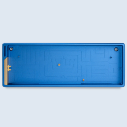 Wooting Alumaze60 Aluminium Case | Ocean Blue (Mėlynas) Korpusas