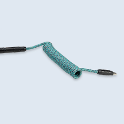 Wooting Premium Cable Set | Cyber Teal Klaviatūros Laidas