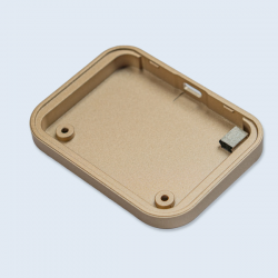 Wooting UwU Brass Case Žalvario Korpusas