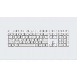 Wooting Double Shot OEM PBT Full Keycap Set | Just White