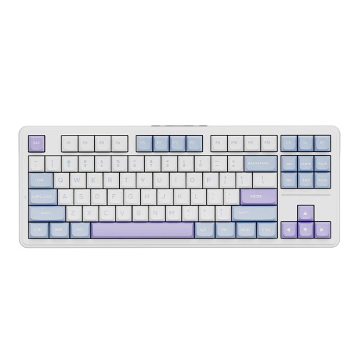 ATK A87 - US Layout - Outemu Black Plum Pro Switches - Sea Salt (Mėlyna) Belaidė Mechaninė Žaidimų Klaviatūra
