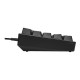 Žaidimų Klaviatūra Corsair Gaming K65 MINI RGB LED - US layout - Cherry MX Speed Silver Switches