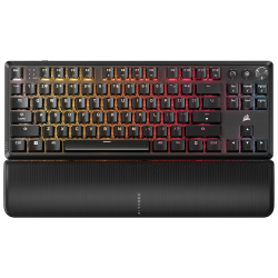 Corsair Gaming K70 CORE TKL WIRELESS - US layout - MLX Linear Switches - Black (Juoda) Mechaninė Belaidė Žaidimų Klaviatūra