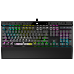 Corsair Gaming K70 MAX - US layout - MGX Magnetic Switches - Black (Juoda) Magnetinė Žaidimų Klaviatūra 
