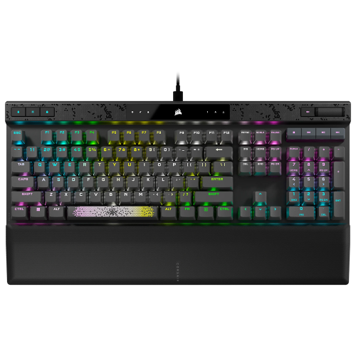 Corsair Gaming K70 MAX - US layout - MGX Magnetic Switches - Black (Juoda) Magnetinė Žaidimų Klaviatūra 
