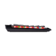 Žaidimų Klaviatūra Corsair Gaming K70 Mk.2 RAPIDFIRE LOWPROFILE RGB LED - US layout - Cherry MX Low Profile Speed Silver Switches