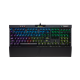 Žaidimų Klaviatūra Corsair Gaming K70 Mk.2 RGB LED - US layout - Cherry MX Brown Switches