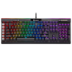 Žaidimų Klaviatūra Corsair Gaming K95 RGB PLATINUM XT - US layout - Cherry MX Speed Silver Switches