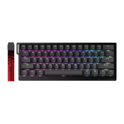 FGG Madlions MAD60 HE RGB - US Layout - Magnetic Amber Pro Switches - Black (Juoda) Magnetinė Žaidimų Klaviatūra