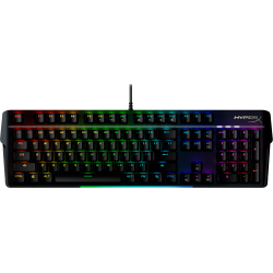 HyperX Alloy MKW100 - US layout - HyperX TTC Red Linear Switches - Black (Juoda) Mechaninė Žaidimų Klaviatūra 