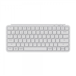 Keychron B1 Pro Wireless (B1P-K8) - US Layout - Ultra Low Profile Scissor - Ivory White (Balta) Membraninė Belaidė Klaviatūra