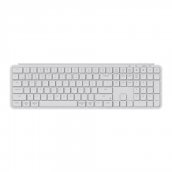 Keychron B6 Pro Wireless (B6P-K8) - US Layout - Ultra Low Profile Scissor - Ivory White (Balta) Membraninė Belaidė Klaviatūra