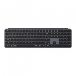 Keychron B6 Pro Wireless (B6P-K1) - US Layout - Ultra Low Profile Scissor - Space Grey (Pilka) Membraninė Belaidė Klaviatūra