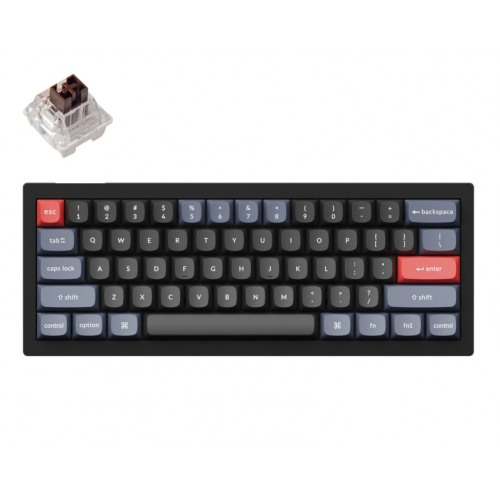 Keychron V4 - US Layout - Hot-Swappable K Pro Brown (V4-B3) Mechaninė Žaidimų Klaviatūra