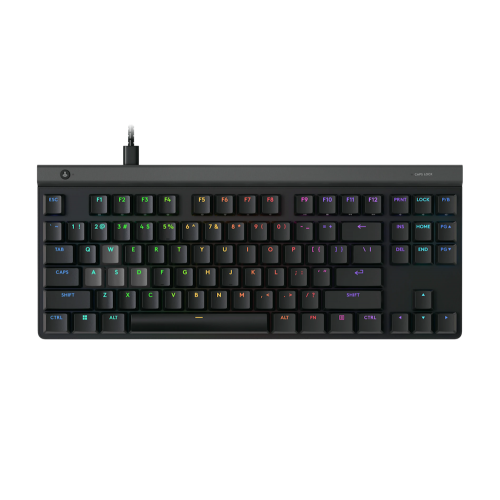 Logitech G515 TKL - US INT'L layout - Tactile Brown Switches - Black (Juoda) Mechaninė Žaidimų Klaviatūra