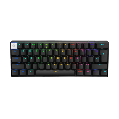 Logitech G PRO X 60 Wireless - US INT'L layout - GX Optical Tactile Switches - Black (Juoda) Optinė Belaidė Žaidimų Klaviatūra Logitech G PRO X 60 Wireless - US INT'L layout - GX Optical Tactile Switches - Black (Juoda) Optinė Belaidė Žaidimų Klaviatūra