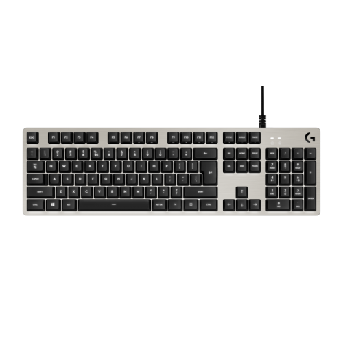 Žaidimų Klaviatūra Logitech G413 Silver - US layout - Tactile Romer-G Switches