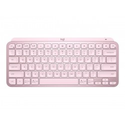 Bevielė Klaviatūra Logitech MX Keys Mini Wireless Rose (Rožinė) - US layout (Bluetooth)